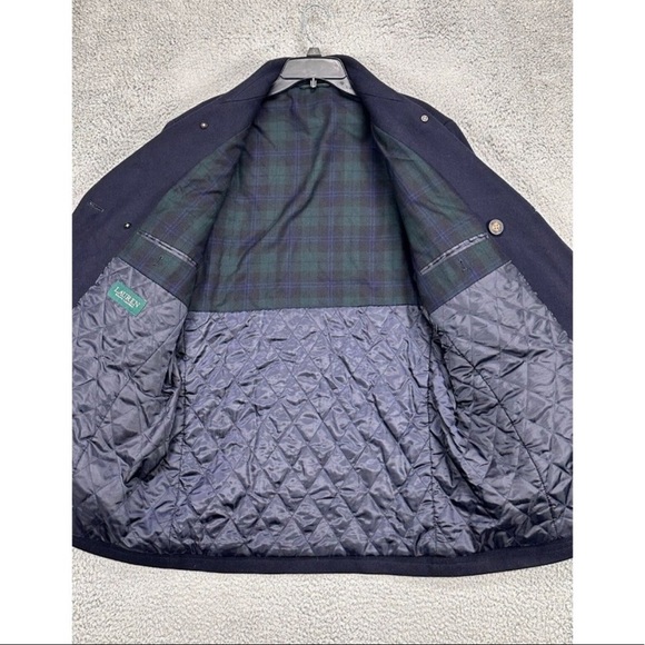 Ralph Lauren Jackets & Coats Ralph Lauren Mens Navy Blue Wool Coat